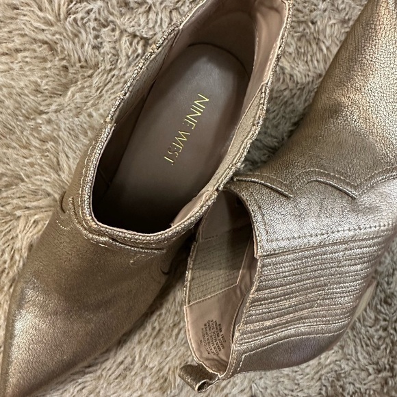 Nine West “Cowgirl” Ankle Boots - Picture 8 of 11